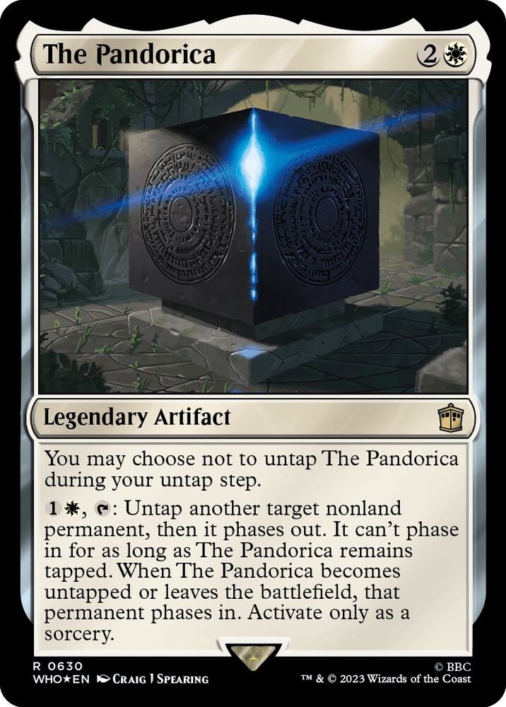 The Pandorica 630/331 (Universes Beyond: Doctor Who)  - Surge Foil