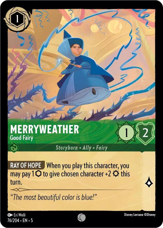 Merryweather Good Fairy (Shimmering Skies)  - Cold Foil