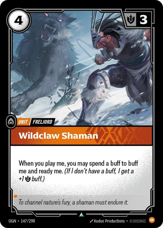 Wildclaw Shaman 147/298 (Origins)  - Foil