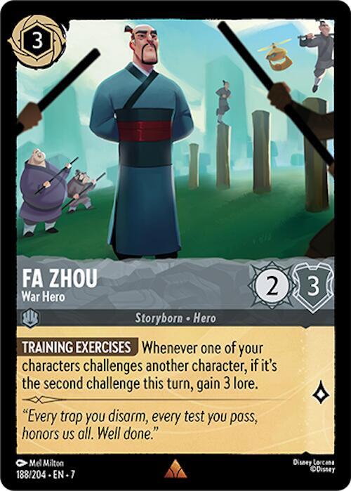 Fa Zhou War Hero (Archazia's Island)  - Cold Foil