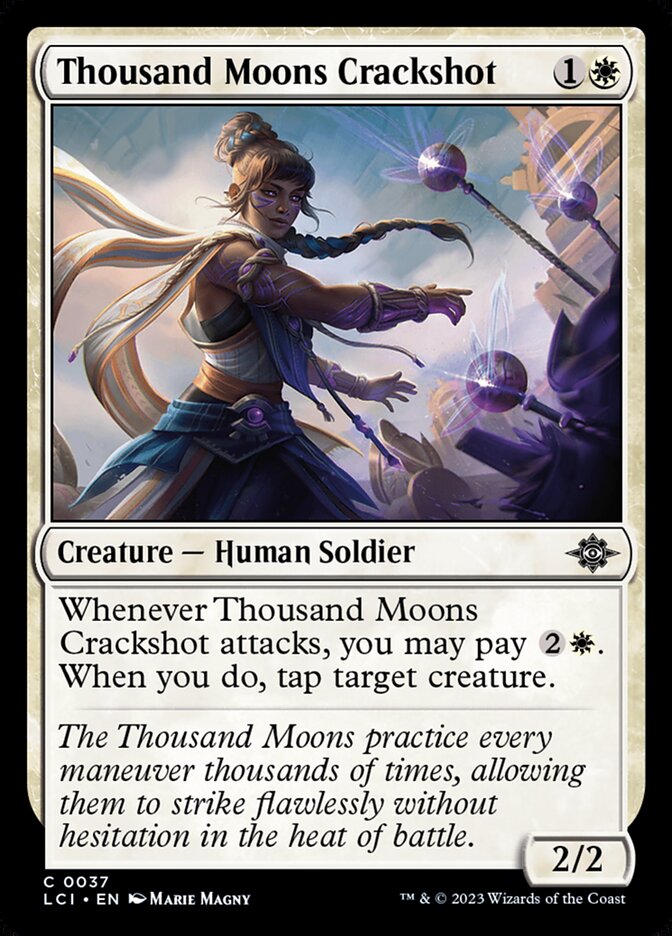 Thousand Moons Crackshot 37/291 (The Lost Caverns of Ixalan) 
