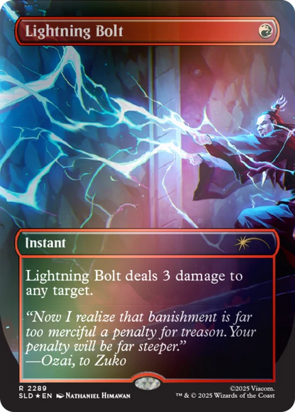 Magic The Gathering Secret Lair: Avatar the Last Airbender Everything Changed [Rainbow Foil Edition]