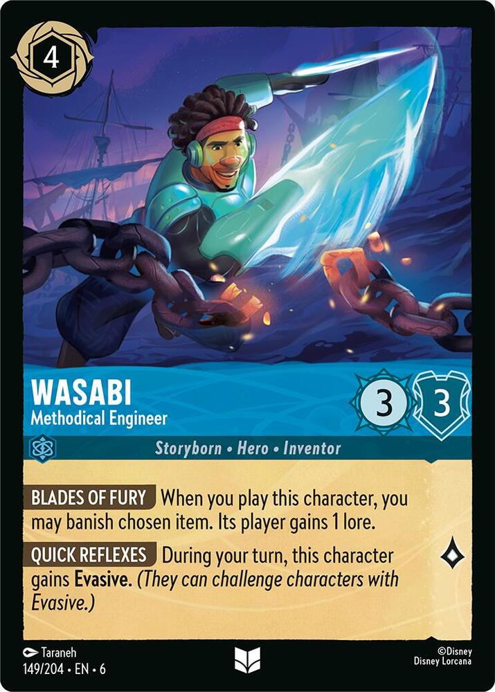 Wasabi Methodical Engineer (Azurite Sea) 