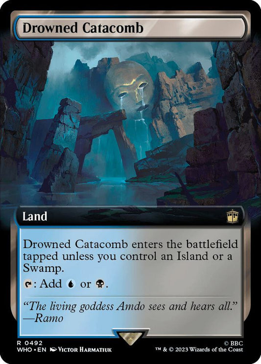 Drowned Catacomb 492/331 (Universes Beyond: Doctor Who)  - Extended Art Foil