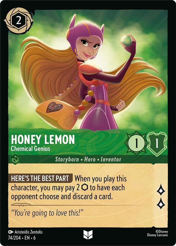 Honey Lemon Chemical Genius (Azurite Sea) 