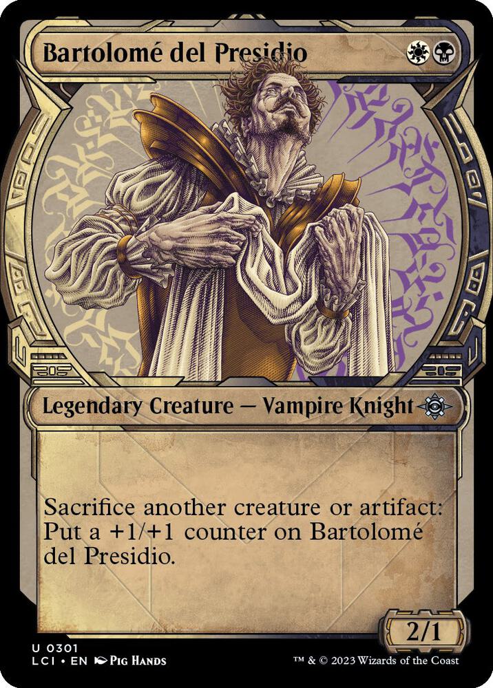 Bartolomé del Presidio 301 (The Lost Caverns of Ixalan)  - Showcase Foil