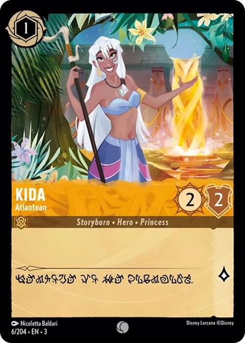 Kida Atlantean (Into the Inklands)  - Cold Foil