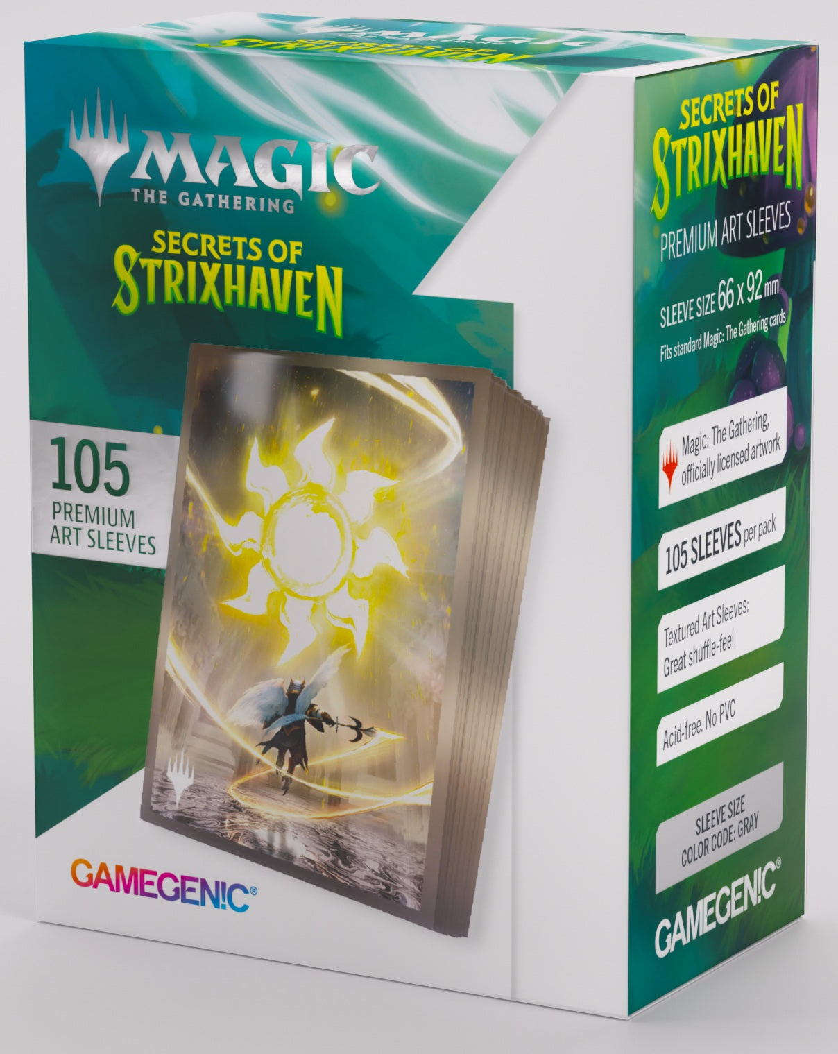 Gamegenic Magic The Gathering Secrets of Strixhaven Premium Art Sleeves