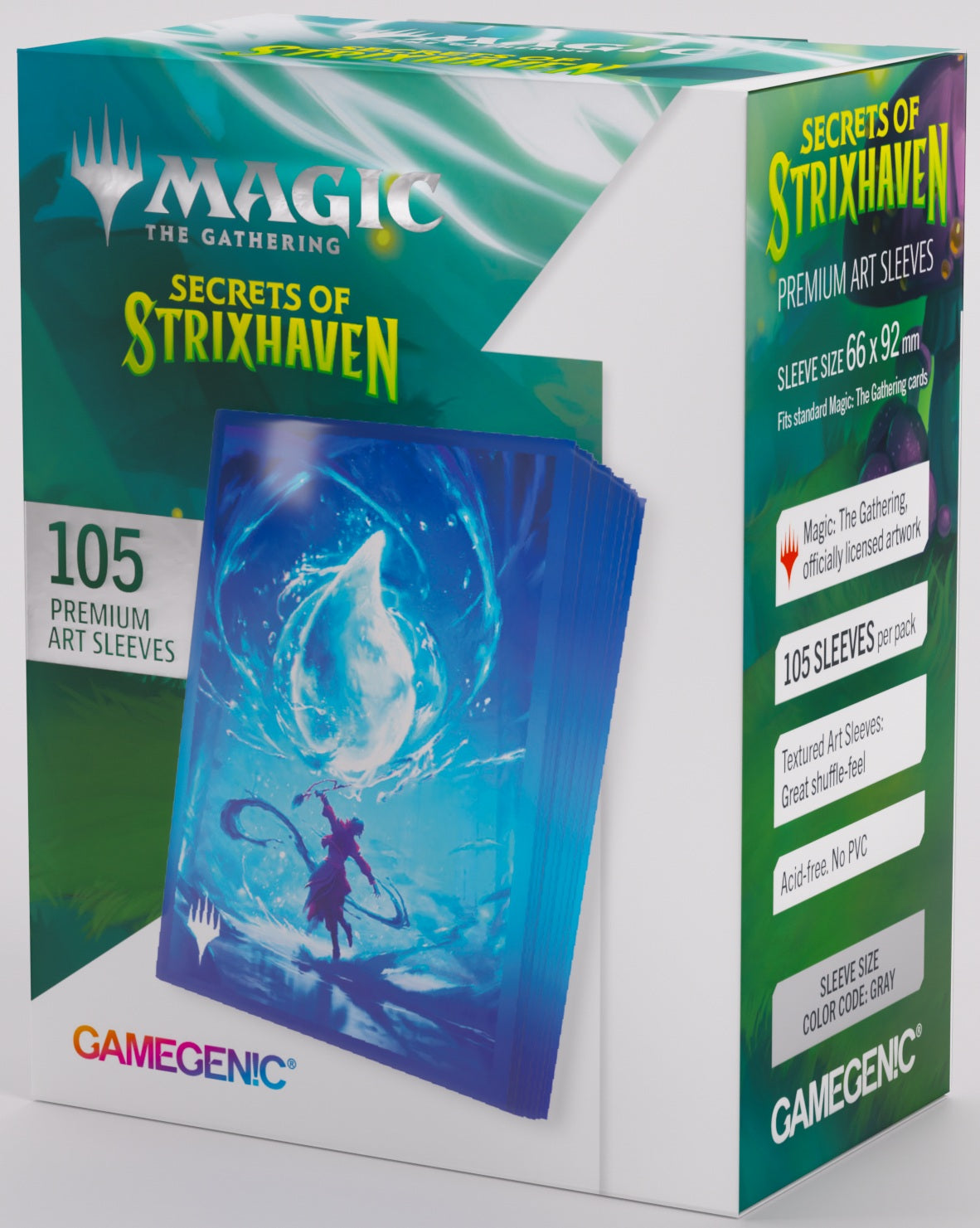Gamegenic Magic The Gathering Secrets of Strixhaven Premium Art Sleeves