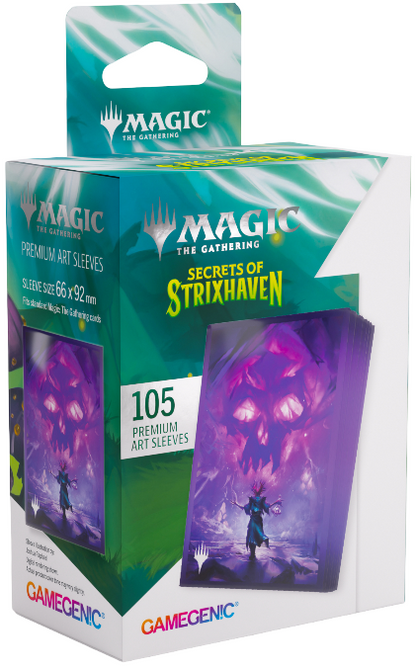 Gamegenic Magic The Gathering Secrets of Strixhaven Premium Art Sleeves