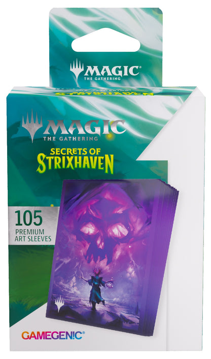 Gamegenic Magic The Gathering Secrets of Strixhaven Premium Art Sleeves