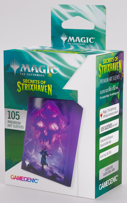Gamegenic Magic The Gathering Secrets of Strixhaven Premium Art Sleeves