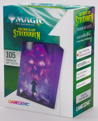 Gamegenic Magic The Gathering Secrets of Strixhaven Premium Art Sleeves