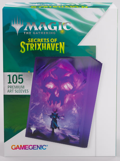 Gamegenic Magic The Gathering Secrets of Strixhaven Premium Art Sleeves