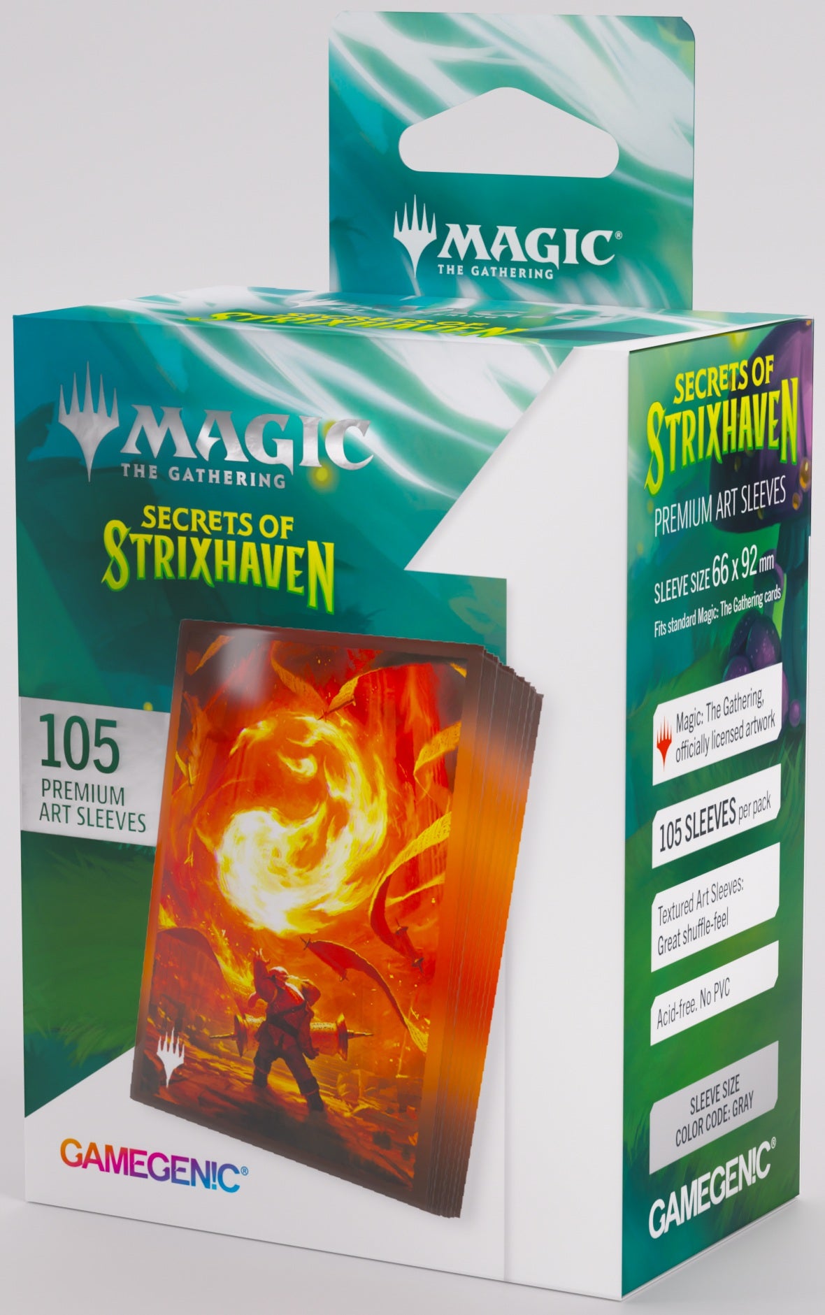 Gamegenic Magic The Gathering Secrets of Strixhaven Premium Art Sleeves