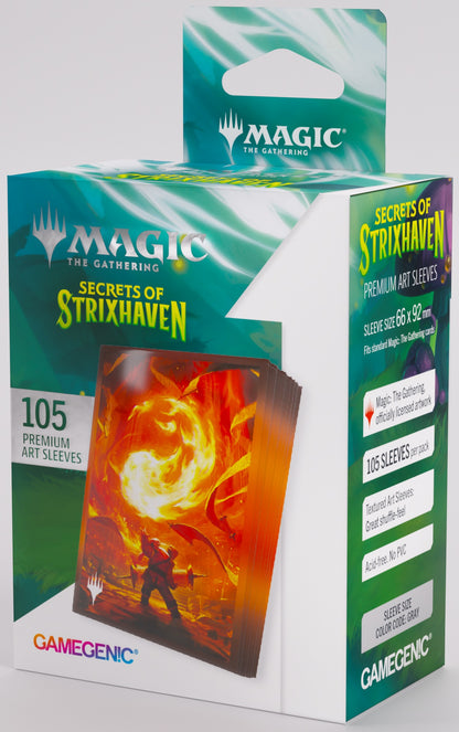 Gamegenic Magic The Gathering Secrets of Strixhaven Premium Art Sleeves