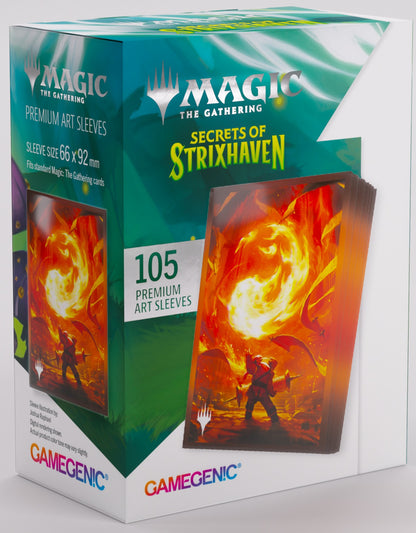 Gamegenic Magic The Gathering Secrets of Strixhaven Premium Art Sleeves