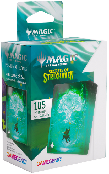 Gamegenic Magic The Gathering Secrets of Strixhaven Premium Art Sleeves