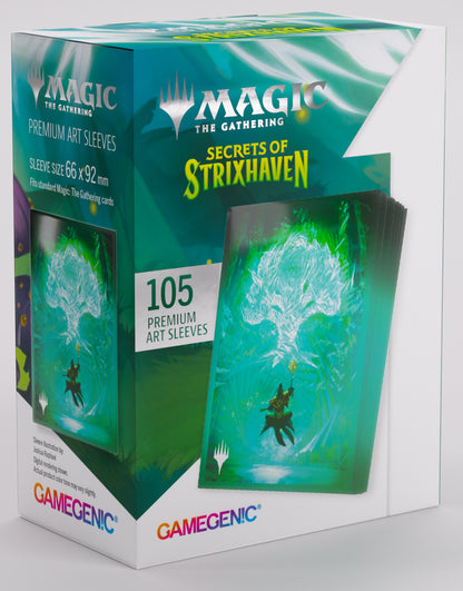 Gamegenic Magic The Gathering Secrets of Strixhaven Premium Art Sleeves