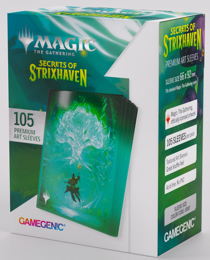 Gamegenic Magic The Gathering Secrets of Strixhaven Premium Art Sleeves