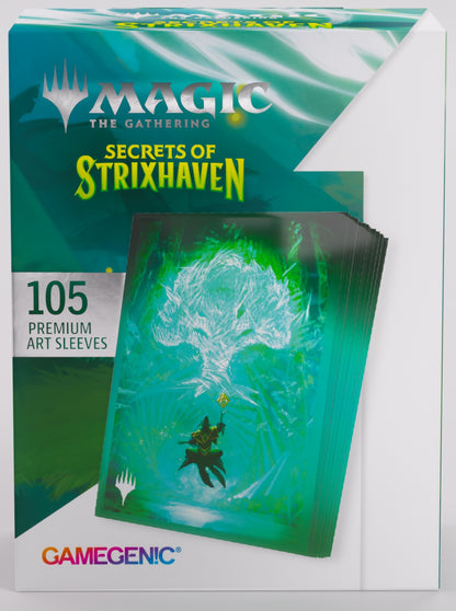 Gamegenic Magic The Gathering Secrets of Strixhaven Premium Art Sleeves