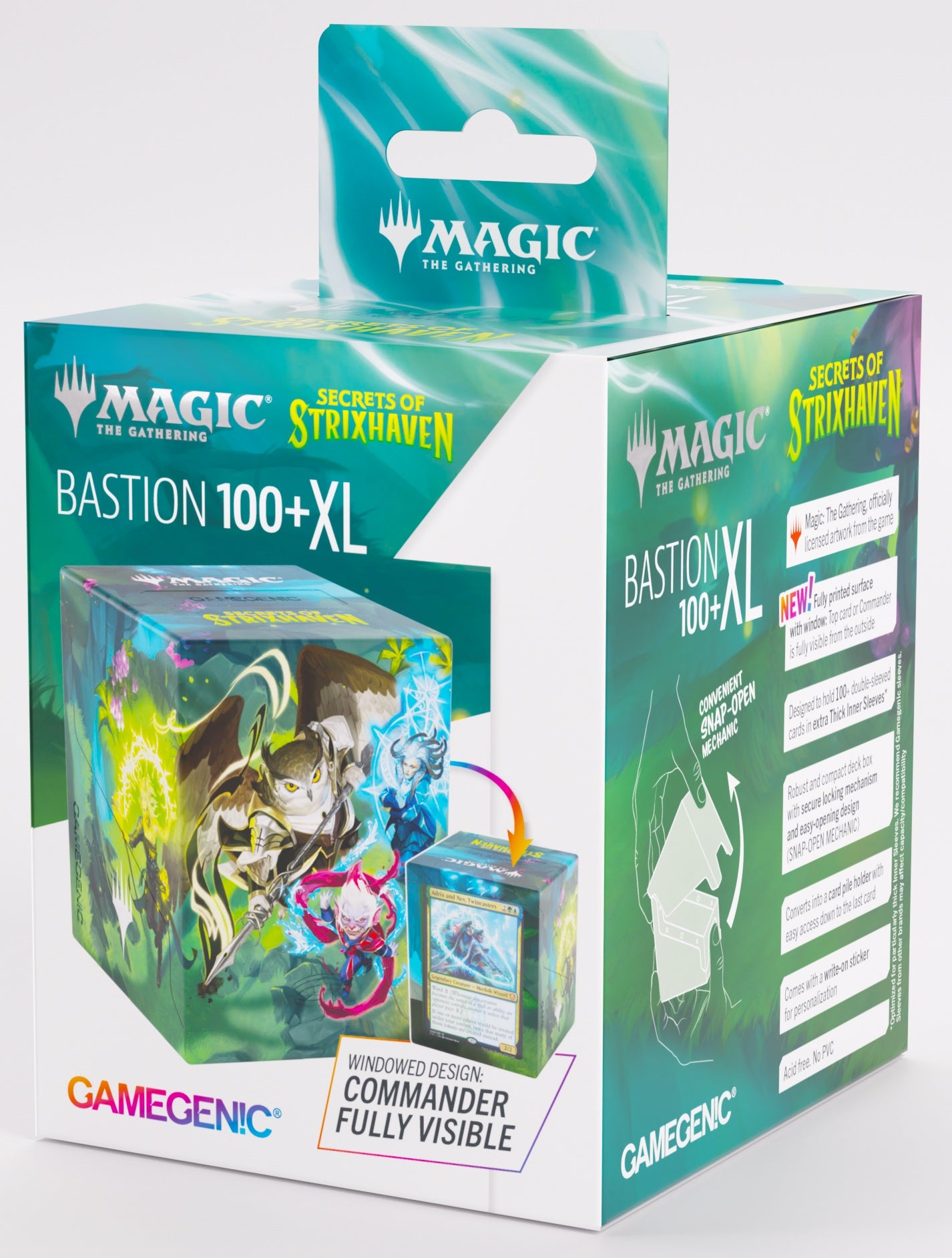 Gamegenic Magic The Gathering Secrets of Strixhaven Bastion 100+ XL - Strixhaven Students