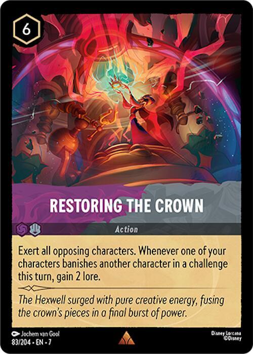 Restoring the Crown (Archazia's Island)  - Cold Foil