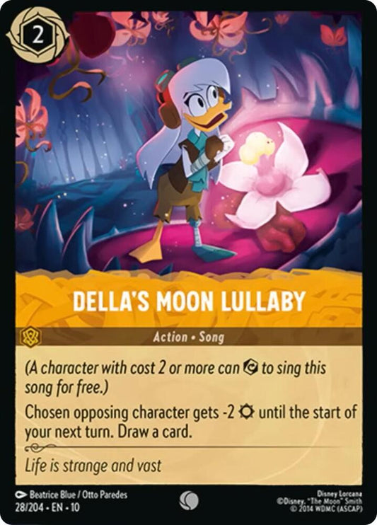 Dellas Moon Lullaby (Whispers in the Well)  - Cold Foil