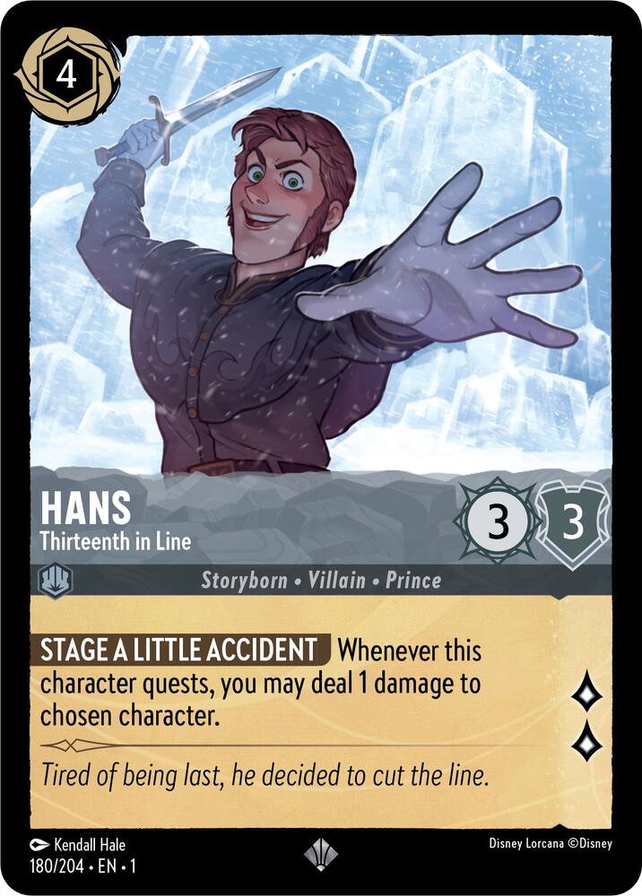 Hans Thirteenth in Line (The First Chapter) 