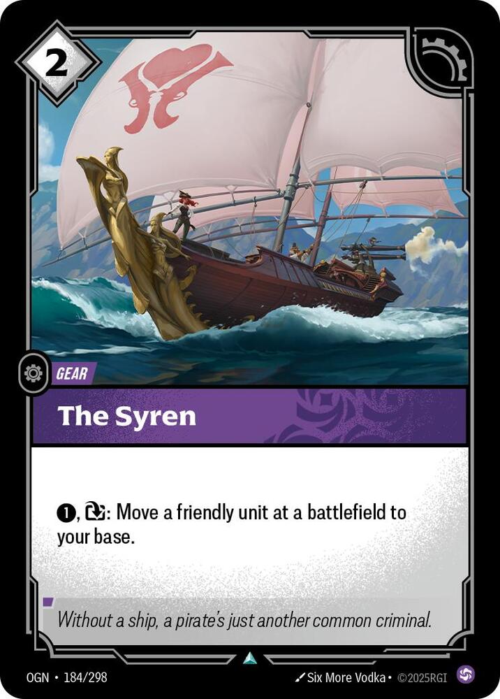 The Syren 184/298 (Origins)  - Foil