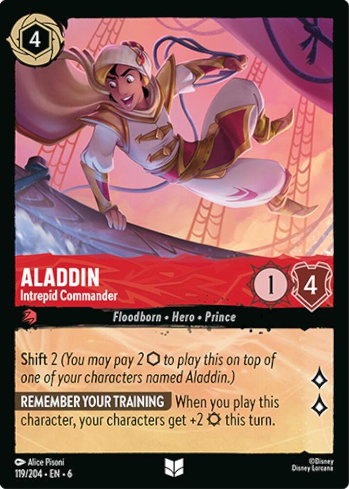 Aladdin Intrepid Commander (Azurite Sea)  - Cold Foil