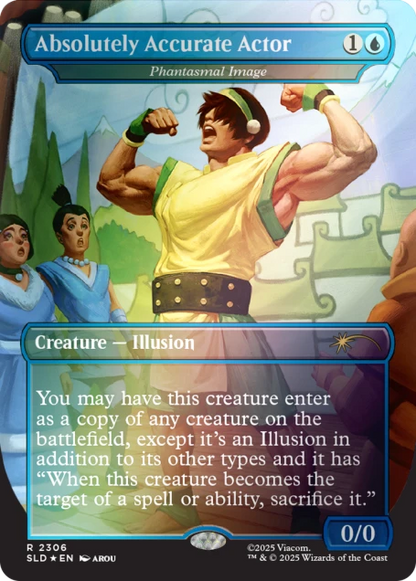 Magic The Gathering Secret Lair: Avatar the Last Airbender Ember Island Players [Rainbow Foil Edition]
