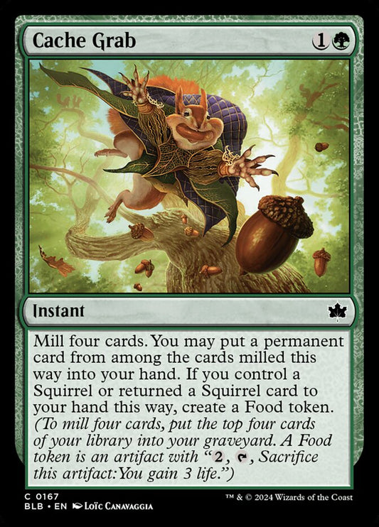 Cache Grab 167 (Bloomburrow)  - Foil