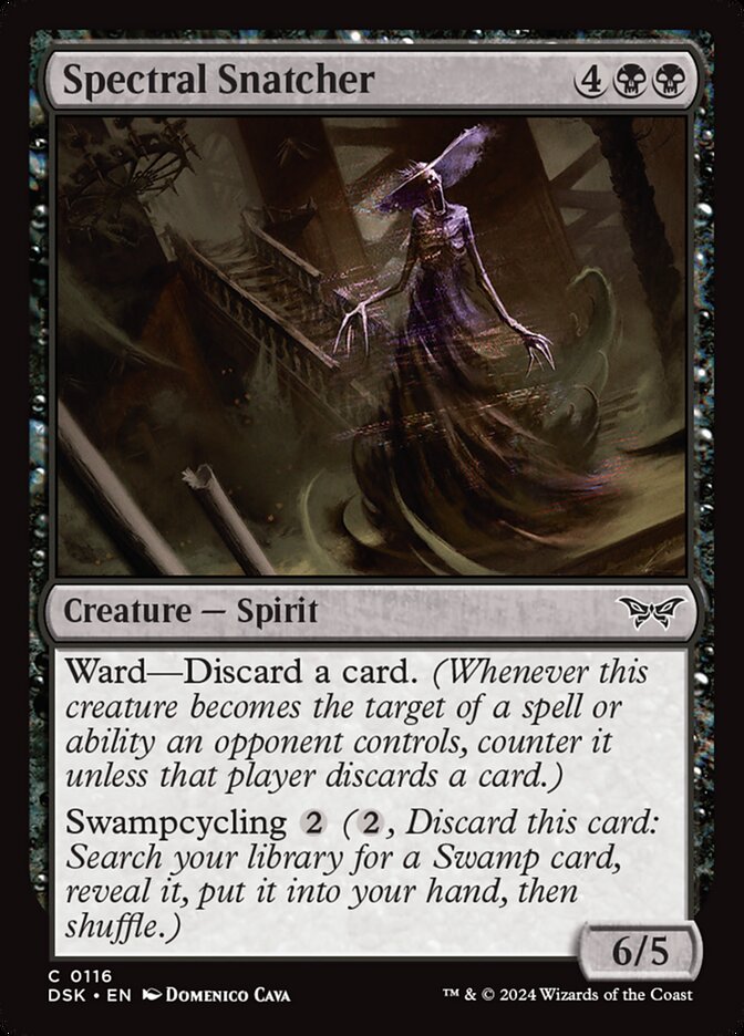 Spectral Snatcher 116 (Duskmourn: House of Horror)  - Foil