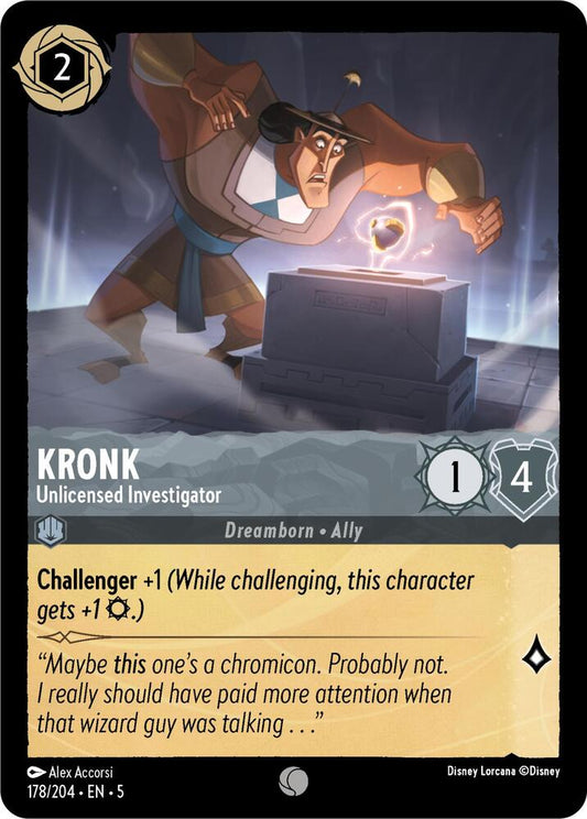 Kronk Unlicensed Investigator (Shimmering Skies) 