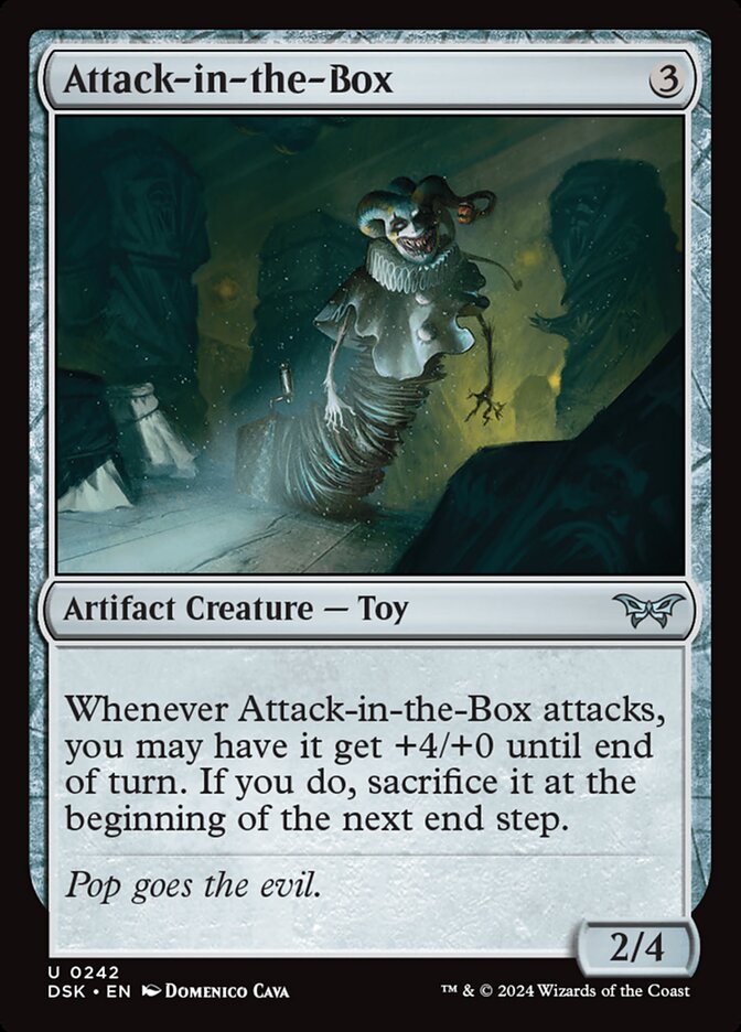Attack-in-the-Box 242/286 (Duskmourn: House of Horror)  - Foil