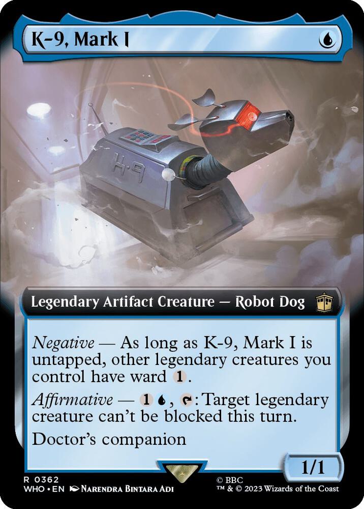 K-9, Mark I 362/331 (Universes Beyond: Doctor Who)  - Extended Art