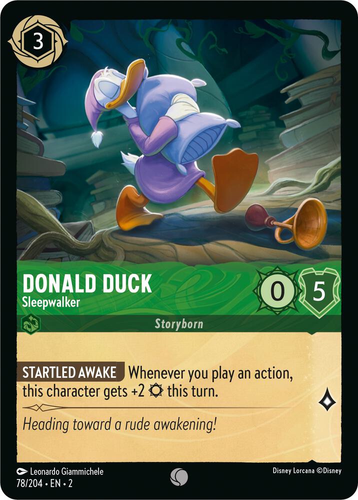 Donald Duck Sleepwalker (Rise of the Floodborn) 