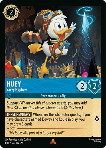 Huey Savvy Nephew (Fabled)  - Cold Foil