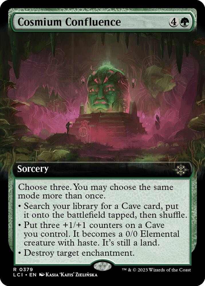 Cosmium Confluence 379/291 (The Lost Caverns of Ixalan)  - Extended Art Foil