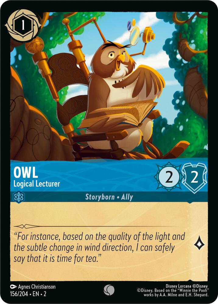 Owl Logical Lecturer (Rise of the Floodborn) 
