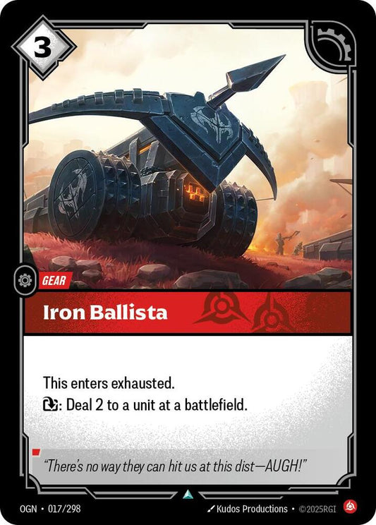 Iron Ballista 017/298 (Origins)  - Foil