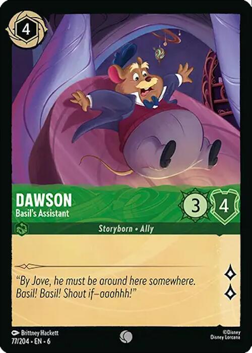 Dawson Basils Assistant (Azurite Sea)  - Cold Foil