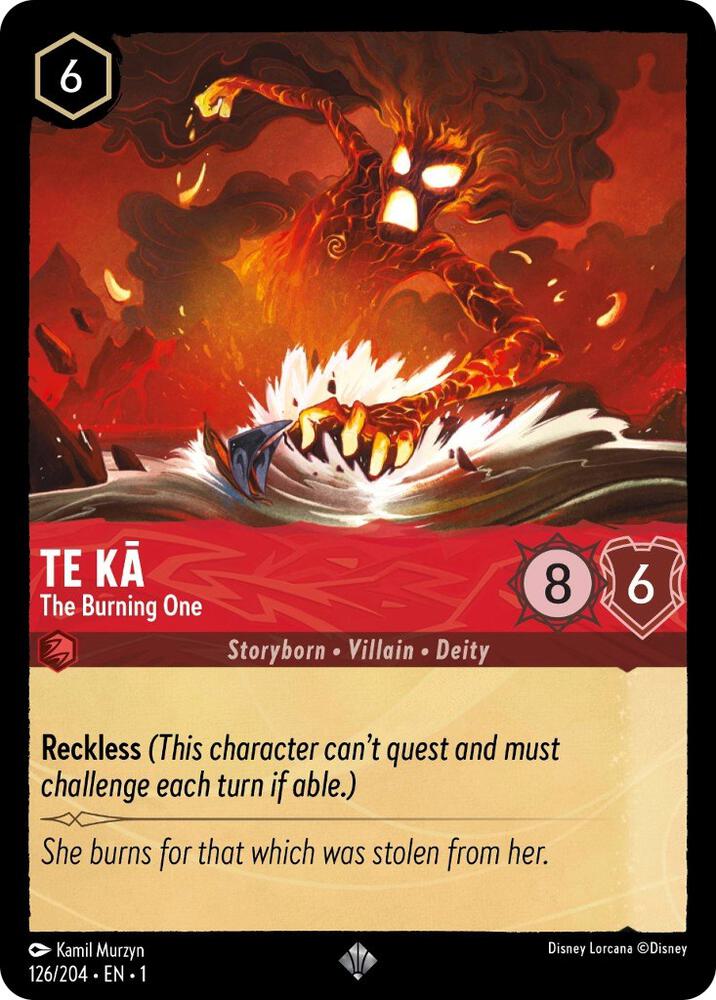 Te Ka The Burning One (The First Chapter)  - Cold Foil