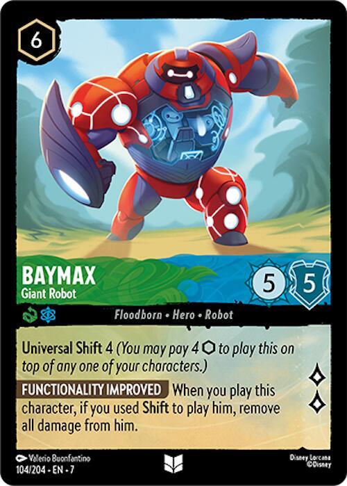 Baymax Giant Robot (Archazia's Island)  - Cold Foil