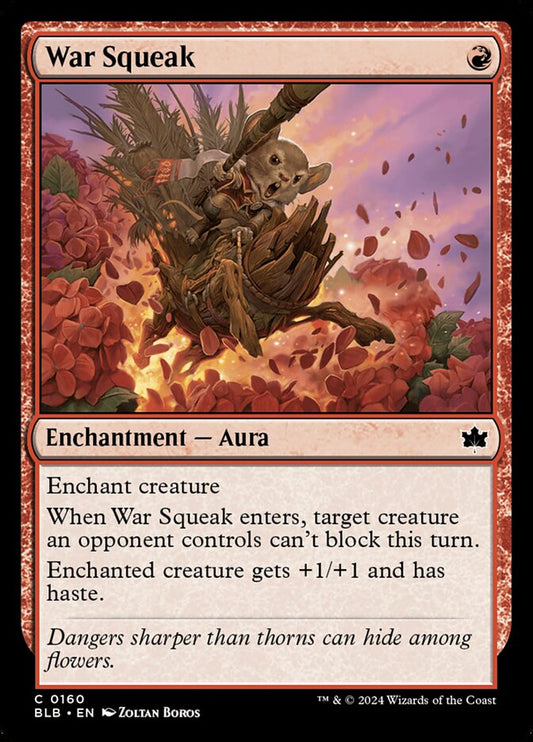 War Squeak 160 (Bloomburrow) 
