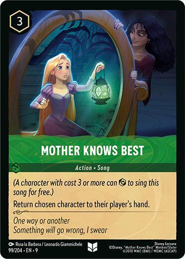 Mother Knows Best (Fabled)  - Cold Foil
