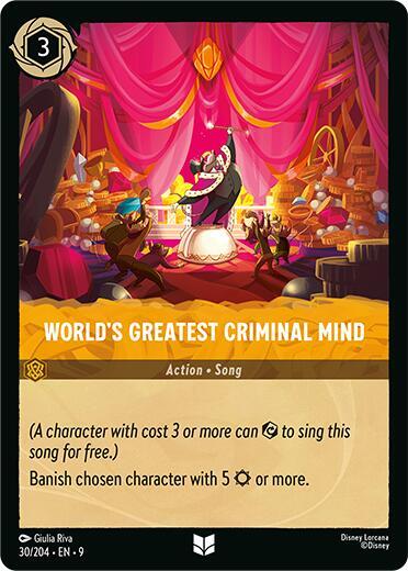 Worlds Greatest Criminal Mind (Fabled)  - Cold Foil
