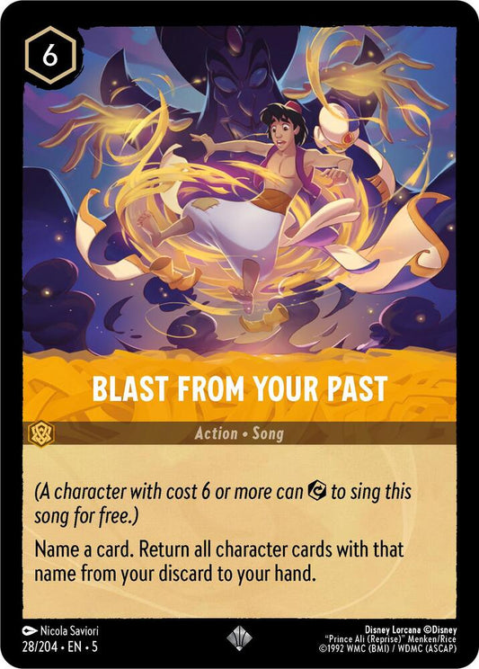 Blast From Your Past (Shimmering Skies)  - Cold Foil