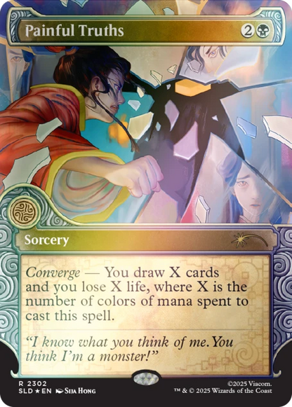 Magic The Gathering Secret Lair: Avatar the Last Airbender One With the Elements [Rainbow Foil Edition]